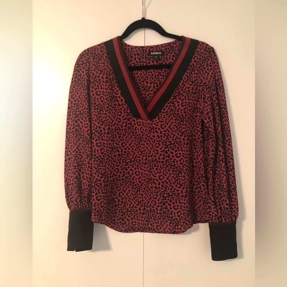 Express leopard shirt!